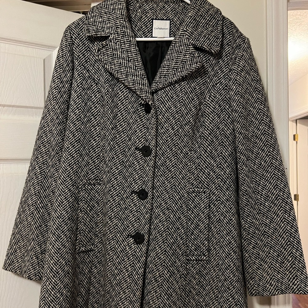 Wool Ladies pea coat